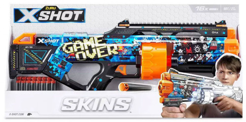 X-Shot Skins Last Stand Game Over Blaster Zuru Toys - ToyWiz