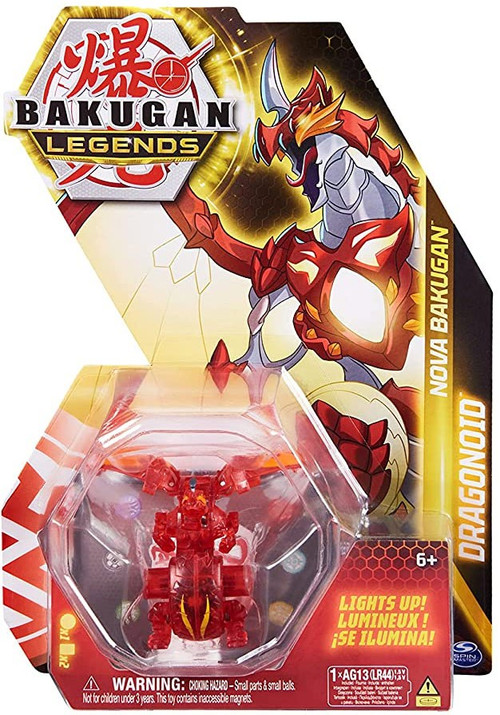 Bakugan Legends Nova Bakugan Dragonoid Figure Pack Spin Master