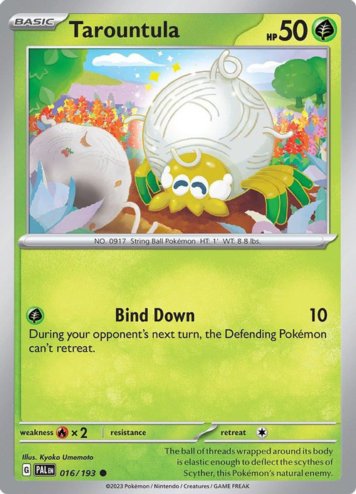 tarountula full art pokemon card {015/193}Team Rocket's (Team Rocket's Mirror) The item available is listed in the Title Tarountula 2023 Scarlet & Violet