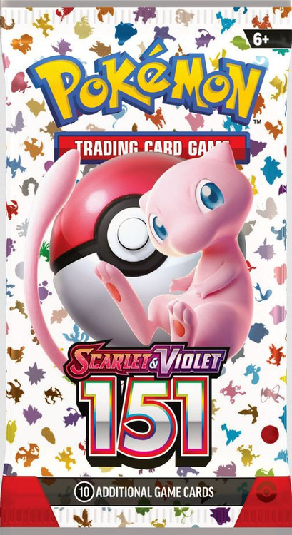 Pokemon Scarlet Violet 151 Booster Pack ENGLISH, 10 Cards Pokemon