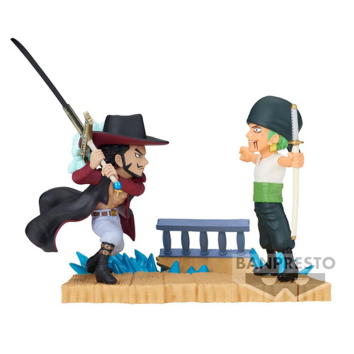 コミック・アニメ ONE PIECE Roronoa Zoro WCF KMMT-02 One Piece World Collectable Figure WCF Log Stories Roronoa Zoro vs