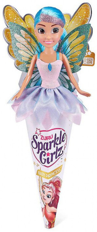 Sparkle Girlz Fairy Princess Blue Doll Zuru Toys ToyWiz