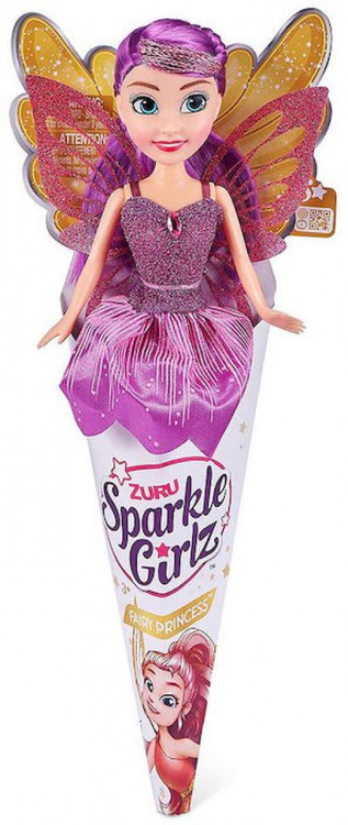 Sparkle Girlz Fairy Princess Purple 10.5 Doll Zuru Toys - ToyWiz