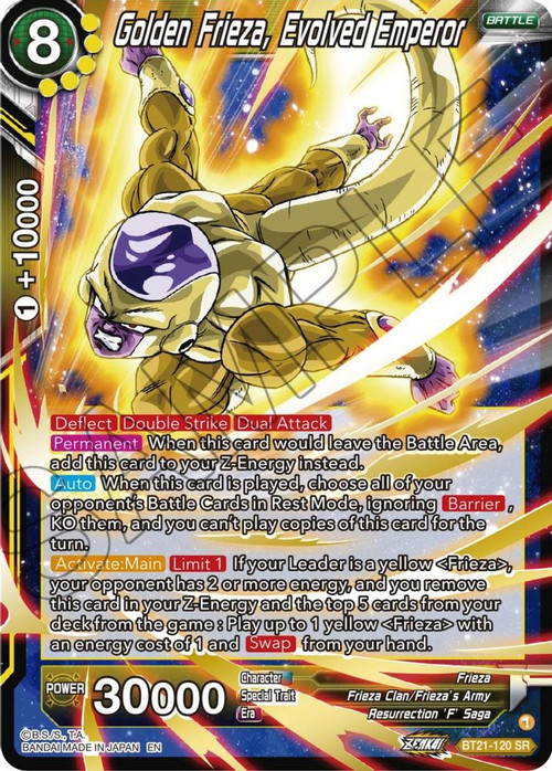 dragon ball super card game best leader BGS 10 BT19-150 Son Gohan, Latent Power Unleashed SGR (2022)