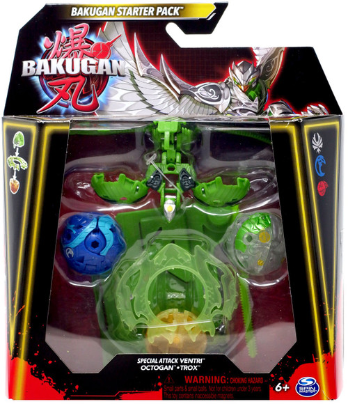 Bakugan 2023 Special Attack Ventri, Octogan Trox 3-Figure Starter Pack  Includes Online Roblox Game Code Spin Master - ToyWiz