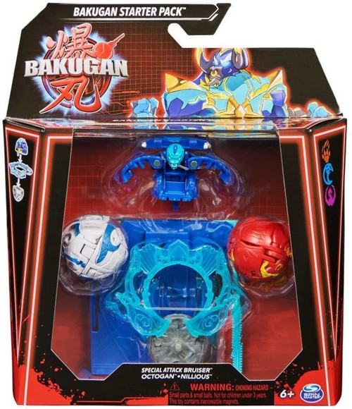 Bakugan 2023 Special Attack Bruiser, Octogan Nillious 3-Figure