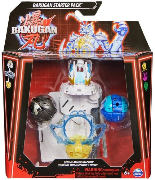 Bakugan - Pack 1 Deka Bakugan - Titanium Dragonoid Spin Master