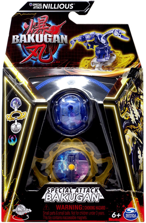 Bakugan 2023 Special Attack Dragonoid, Nillious & Hammerhead 3-Figure  Starter Pack [Includes Online Roblox Game Code!]