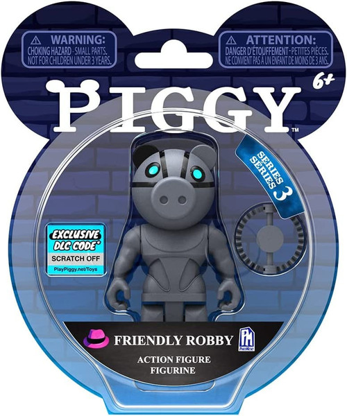 Roblox PIGGY MINI FIGURES Series 1 Gold Piggy Robby Clowny