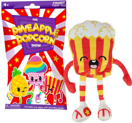 The Pineapple Popcorn Show Super Soft Posable Plush The Pineapple