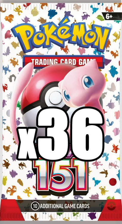 Pokemon Trading Card Game Scarlet Violet Pokemon 151 LOT of 36