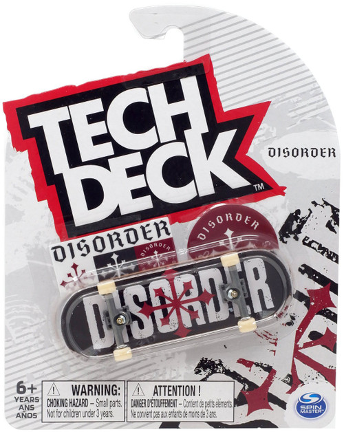 Tech Deck Disorder 96mm Common Mini Skateboard Spin Master ToyWiz