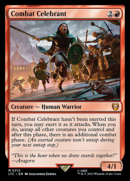 Magic: The Gathering バインダーセット mtglotrtomecmd212combatcelebra