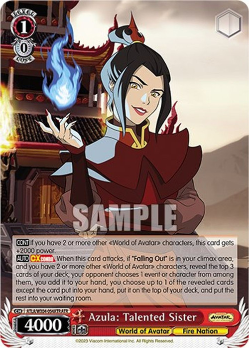 Weiss Schwarz Trading Card Game Avatar The Last Airbender Single Card  Special Rare Katara Desire to Help ATLAWX04-078SP - ToyWiz