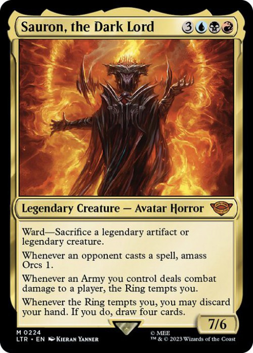 Magic The Gathering Lord of the Rings Tales of Middle-Earth Single