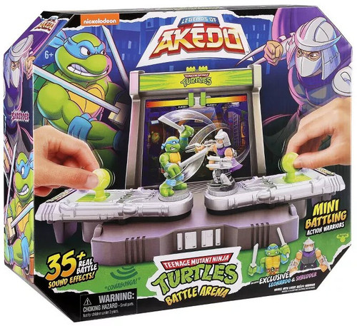 Legends of Akedo Teenage Mutant Ninja Turtles Battle Arena Playset