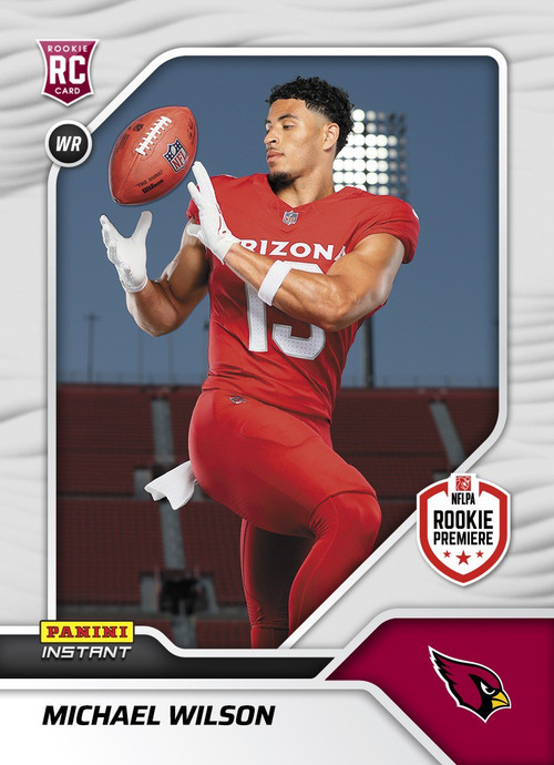 NFL Arizona Cardinals 2023 Instant RPS First Look Football Single Card ...