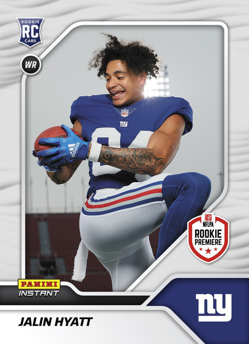 NFL New York Giants 2022 Instant Draft Night Football Single Card