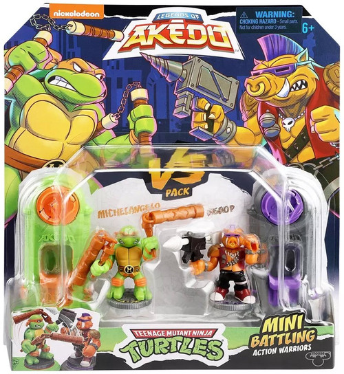 特撮 Teenage Mutant Ninja Turtles Battle Pack Akedo Warriors Teenage Mutant Ninja Turtles Battle Pack