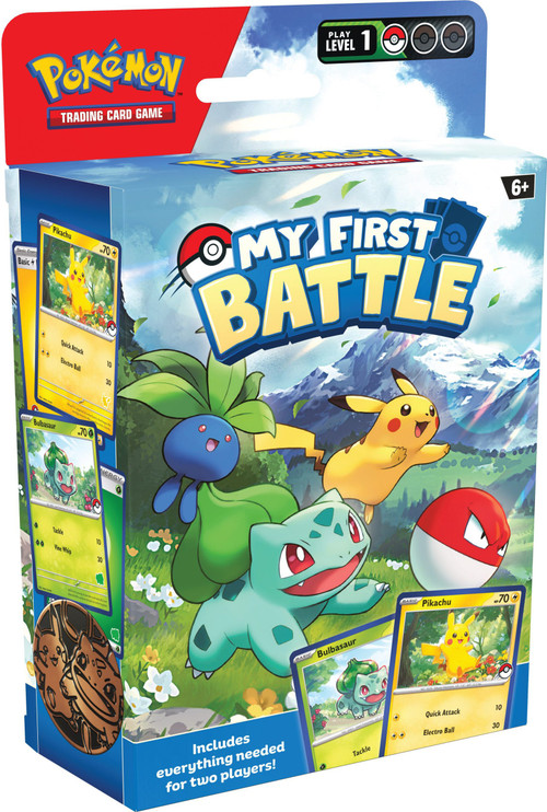 Pokemon My First Battle Bulbasaur, Oddish Pikachu Mini Starter