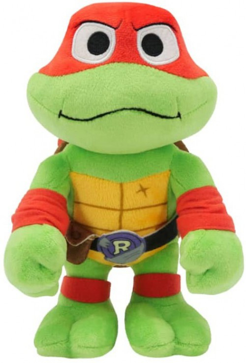 Vintage Teenage Mutant Ninja Turtles Plush Raphael 9 by Playmates 1989  Turtle Power Dude Cowabunga Small 