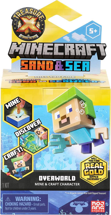 Treasure X Minecraft Series 5 Sand Sea Mystery Pack 1 RANDOM Mini
