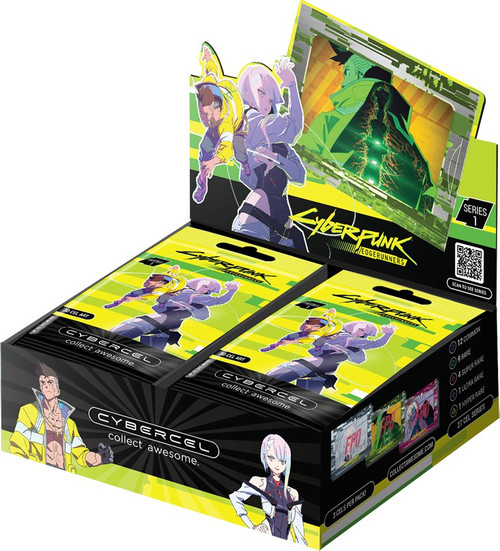 Cyberpunk Cyberpunk Trading Card Box 20 Packs Cybercel - ToyWiz