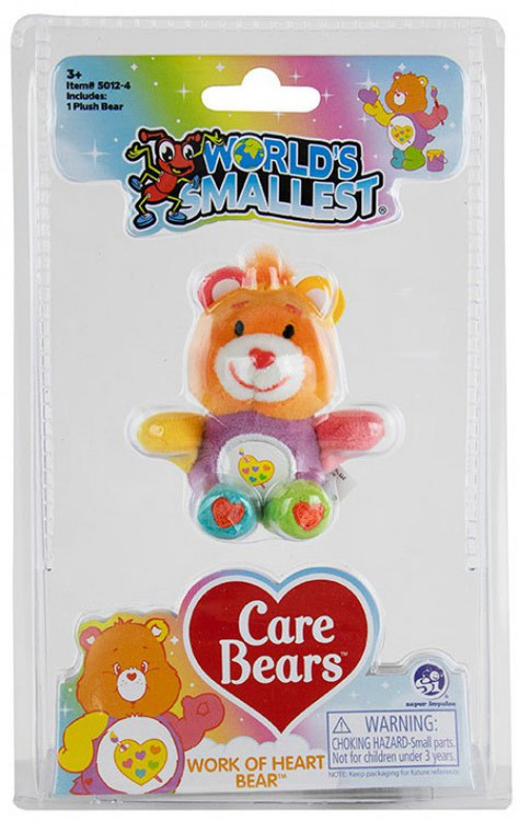 World's Smallest Care Bears (Series 4) Work of Heart Bear