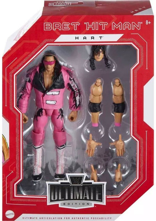 WWE Wrestling Ultimate Edition Legends Bret Hit Man Hart