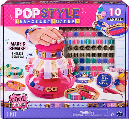 Thanks to Cool Maker's Pop Style Bracelet Maker, there is a fun
