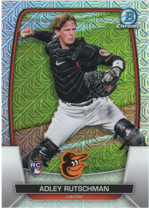 Adley Rutschman Baltimore Orioles 2023 Bowman # 40 Rookie Card