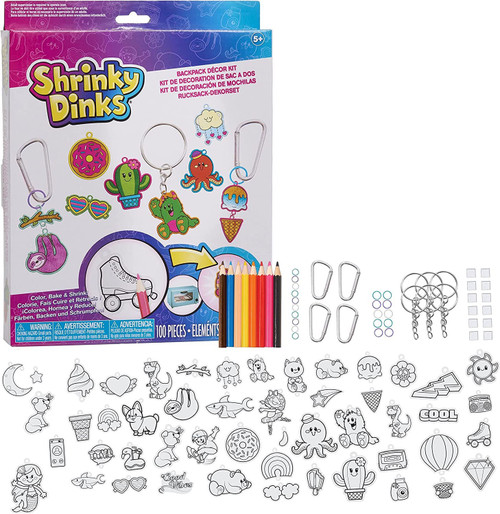 Shrinky Dinks Backpack Decor Kit Exclusive Activity Set Just Play