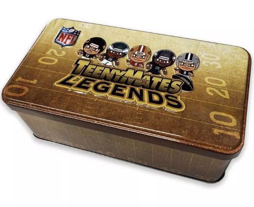 NFL TeenyMates Football Series X Collectors Tin Includes Exclusive Metallic  Gold Coach Figure Party Animal Toys - ToyWiz