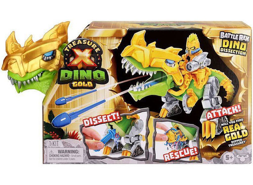 Moose Toys Treasure X Dino Gold Mini Mystery Beast, Series 2