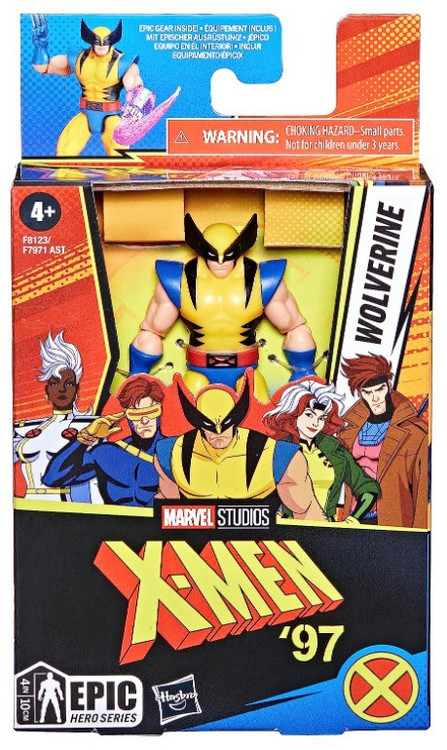 Marvel X-Men 97 Epic Hero Series Wolverine 4 Action Figure Hasbro