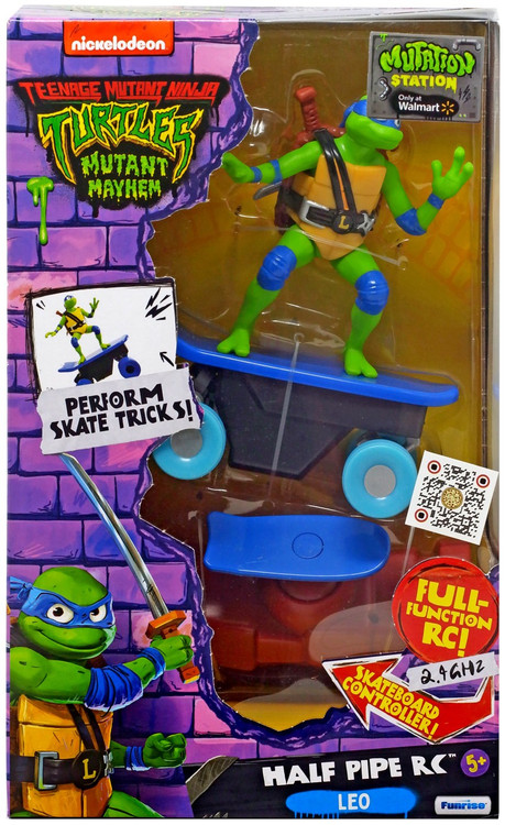 Teenage Mutant Ninja Turtles Mutant Mayhem Half Pipe RC Leo