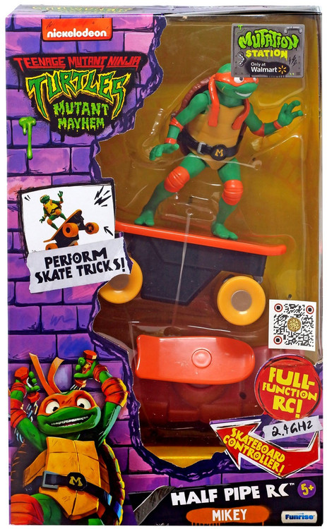  Teenage Mutant Ninja Turtles Half Pipe Rc Skateboard