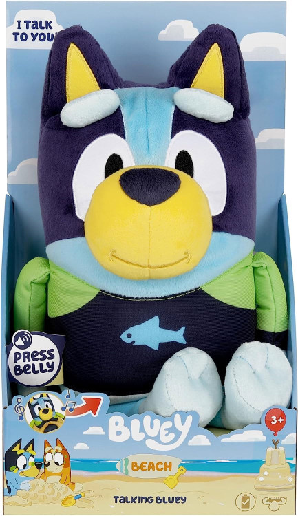 Bluey, Jumbo Plush, Single Pack, 18 Tall Bluey, Toys for Kids