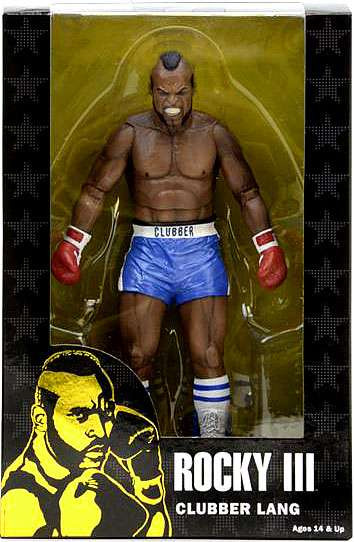 NECA Rocky III Rocky 40th Anniversary Series 1 Clubber Lang Blue