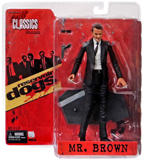 Reservoir Dogs Mr. Brown 12インチフィギュア NECA Reservoir Dogs Cult Classics Presents Mr. Brown Action Figure
