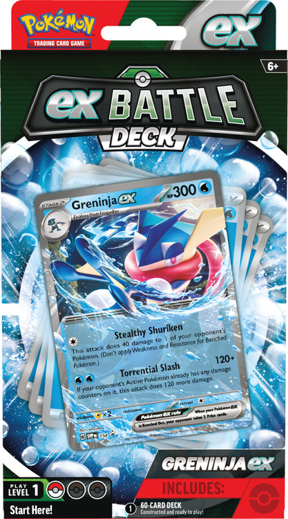 Pokemon Greninja/Kangaskhan ex Battle Deck Pokemon Greninja/Kangaskhan ex Battle Deck