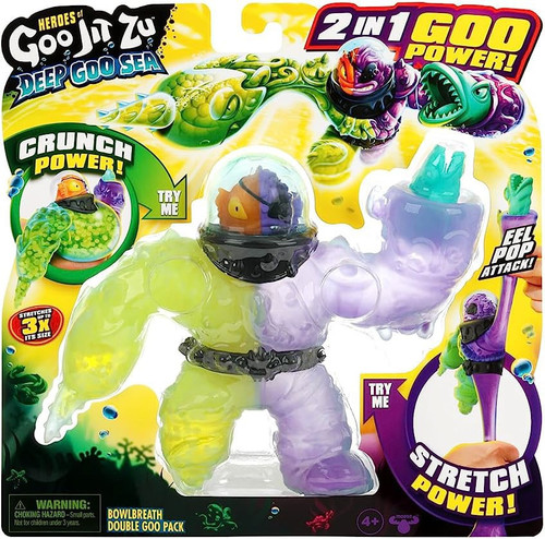 Heroes of Goo Jit Zu Deep Goo Sea Bowlbreath Action Figure Double