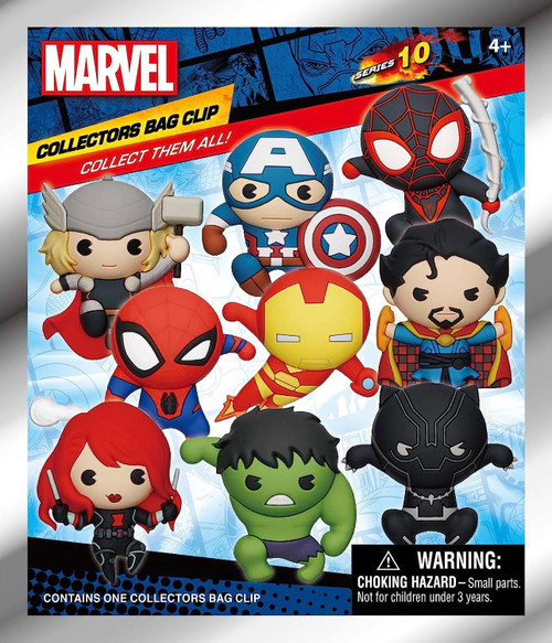 MARVEL STUDIOS キーホルダーセット Marvel 3D Figural Keychain Marvel Series 3 Mini Figure Keyring