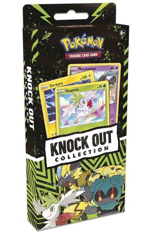 Pokemon Knock Out Shaymin, Zeraora Marshadow Collection 2 Booster Packs, 3  Foil Cards More Pokemon USA - ToyWiz