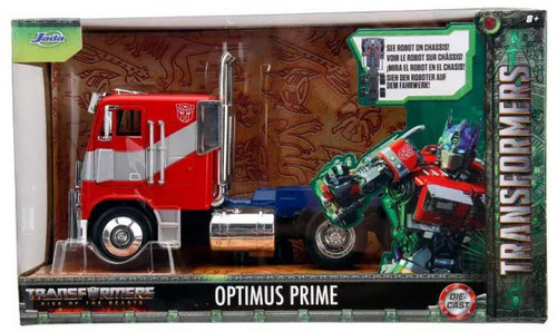 Transformers Rise of the Beasts Optimus Prime 124 Die Cast Vehicle