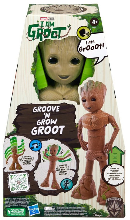 Figurine de collection Hot toys Figurine COSB967 - Marvel Comics - I Am  Groot - Groot Dancing Version