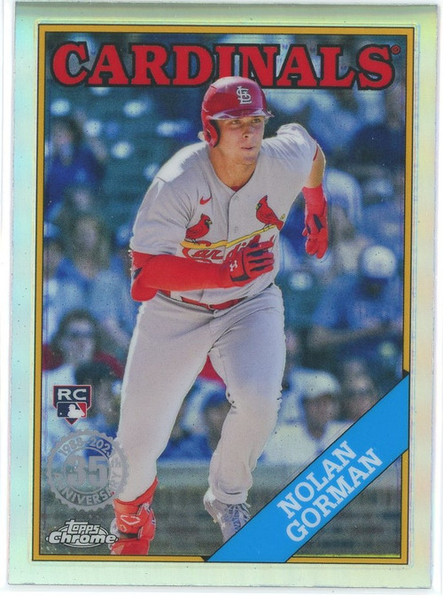 NOLAN GORMAN - 2023 TOPPS STARS OF THE MLB CHROME #SMLBC23