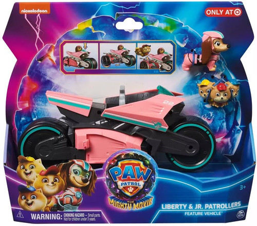  Paw Patrol, Liberty's Movie Toy Car with Collectible