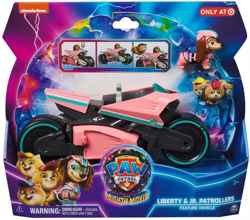  Paw Patrol Mighty Movie Liberty & Poms Vehicles