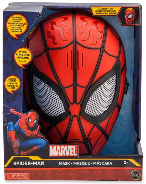 Disney Marvel Spider-Man Exclusive Light-Up Mask Authentic